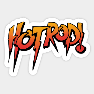 Hot Rod Sticker